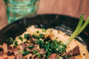 Beef Stroganoff